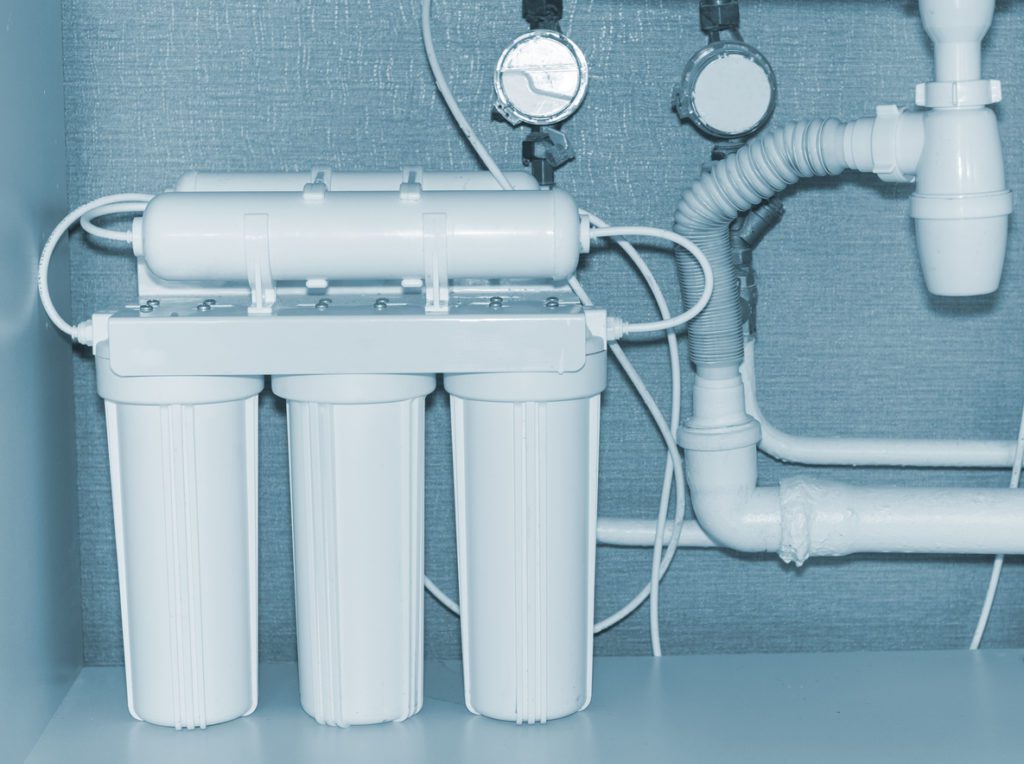 Reverse Osmosis Water Purification System.