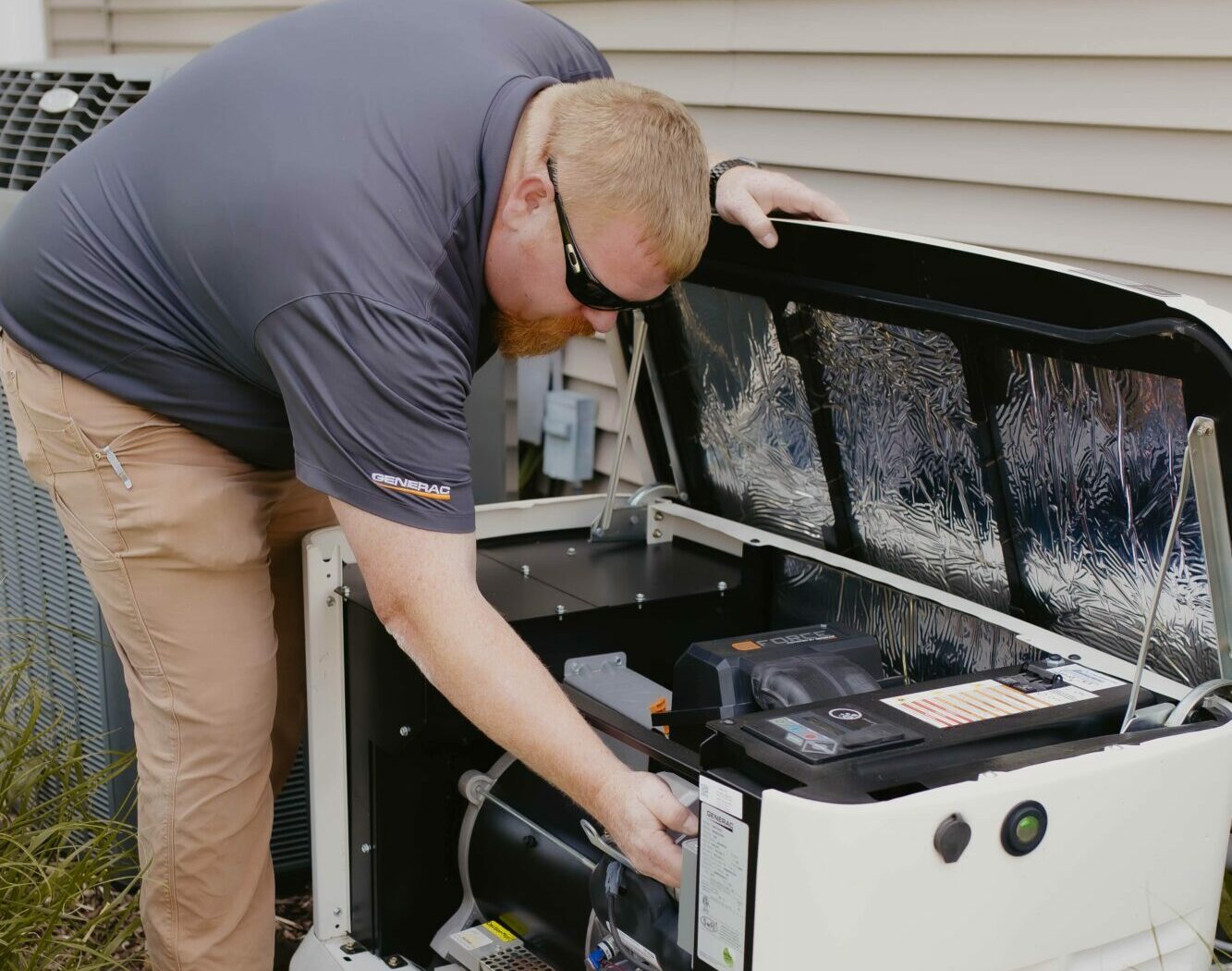 Generator install and maintenance with Popejoy Inc.