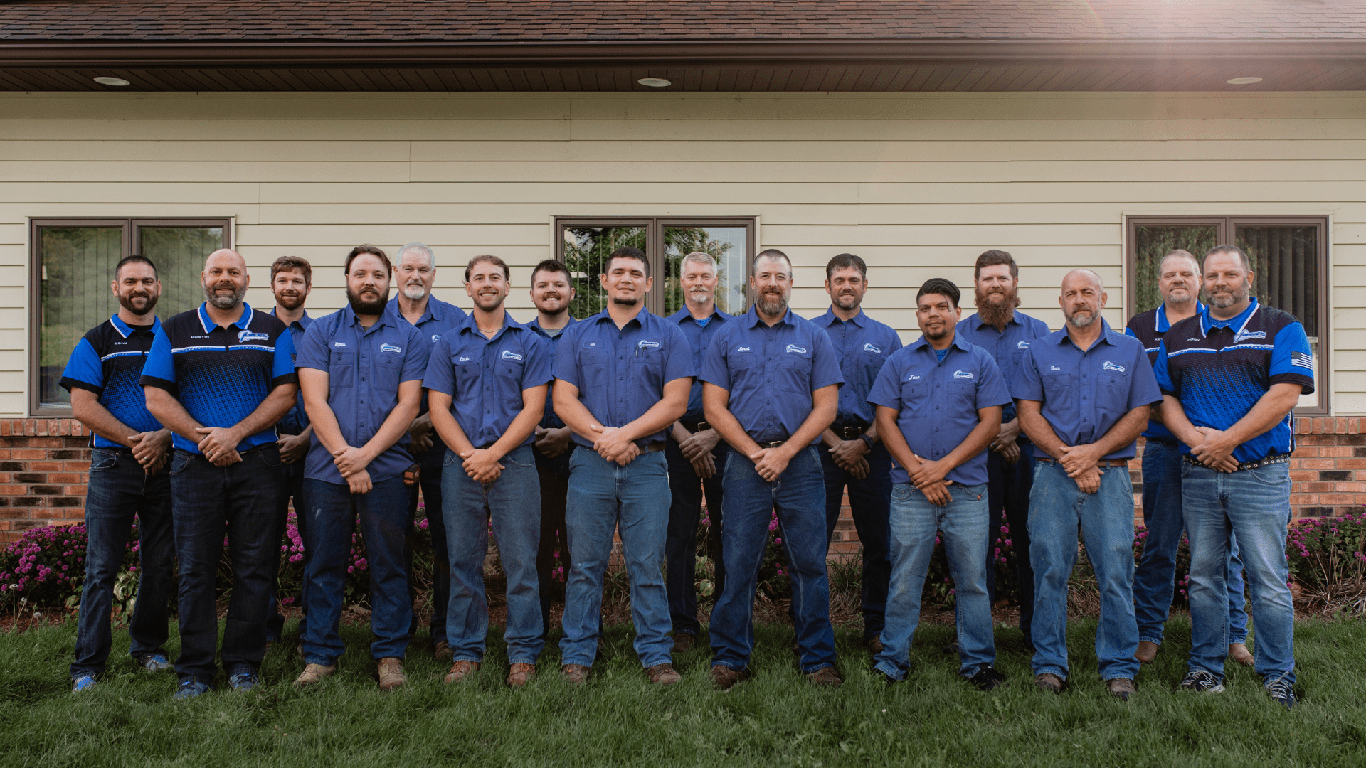 The plumbing team at Popejoy