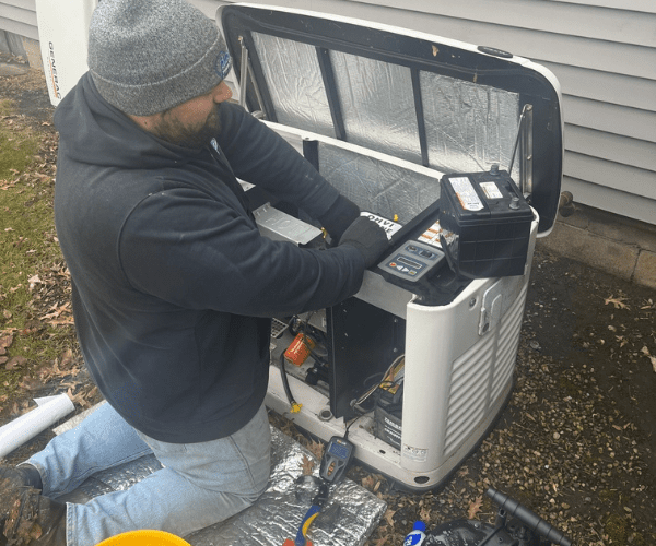 Generator Install by Popejoy Plumbing, Heating, and Electric