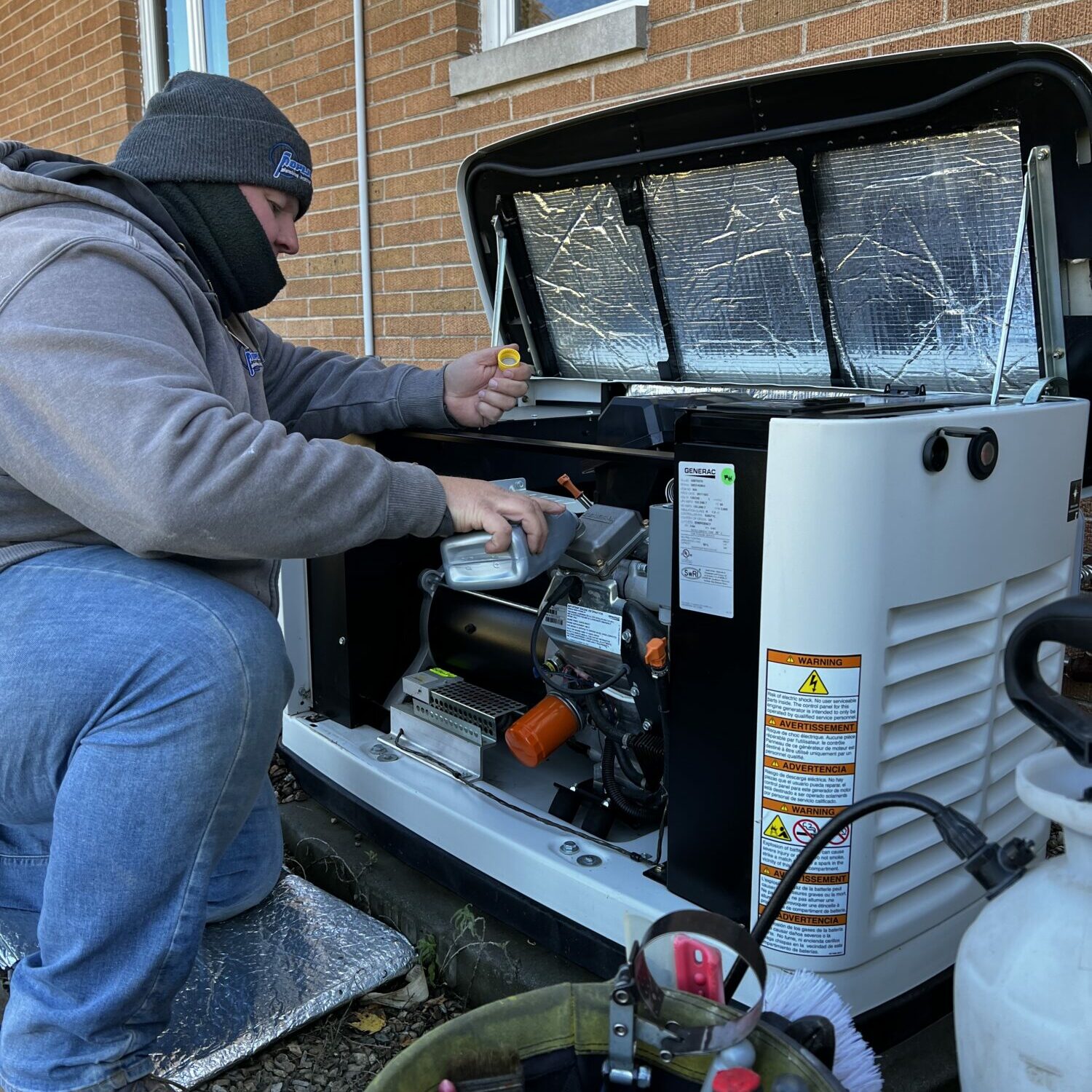 $250 off whole home generator - Winter Generator