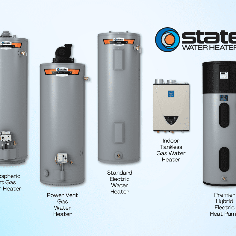 different types of water heaters