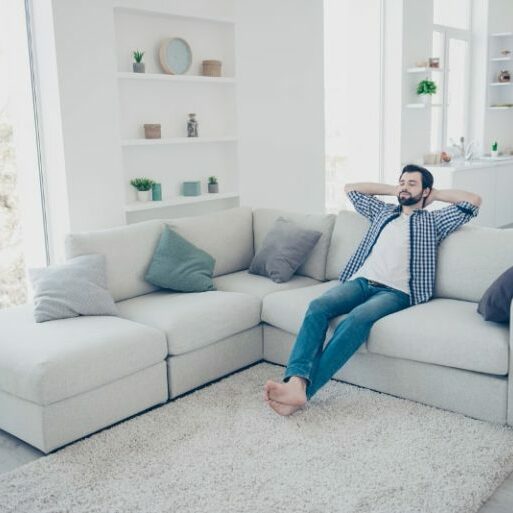 man enjoying quality air with new air filters